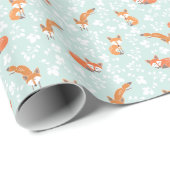 Origamiのプリントによるずるい花柄 ラッピングペーパー (ロールコーナー)