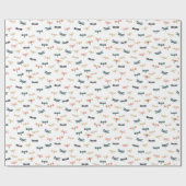 Origamiのプリントによるトンボ ラッピングペーパー (フラット)