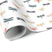 Origamiのプリントによるトンボ ラッピングペーパー (ロールコーナー)