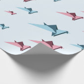 Origamiの日本のなマスターの紙クレーン ラッピングペーパー (角)