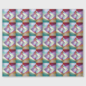 Origamiの空のギフト用包装紙 ラッピングペーパー (フラット)