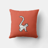 OrigamiのLemurの枕 クッション (裏面)