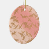 Origami金クレーン セラミックオーナメント (右)