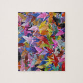 Origami 1,000のペーパークレーンパズル ジグソーパズル (縦)