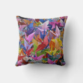 Origami 1,000のペーパークレーン写真 クッション (裏面)