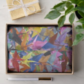 Origami 1,000のペーパークレーン写真 薄葉紙 (ギフト)