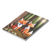 Origami Art - Duo of Wilderness:キツネ ノートパッド (回転)