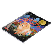 ORIGAMI AUTUMN CHOWスパイラルノート ノートブック (左側)