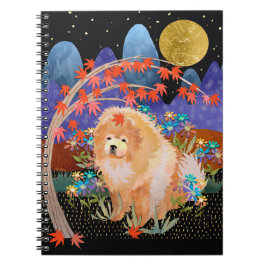 ORIGAMI AUTUMN CHOWスパイラルノート ノートブック