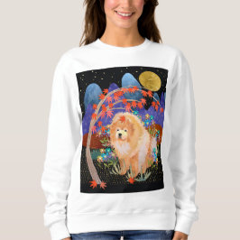 ORIGAMI AUTUMN CHOW白シャツ選択スタイル スウェットシャツ