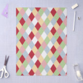 Origami Christmas - Harlequin Geometric 薄葉紙 (クラフト)