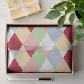 Origami Christmas - Harlequin Geometric 薄葉紙 (ギフト)