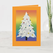 Origami Christmas Tree Folded Card シーズンカード (正面)