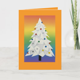 Origami Christmas Tree Folded Card シーズンカード