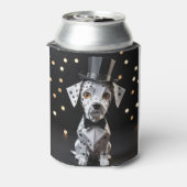 Origami Dapper dog 缶クーラー (缶裏面)