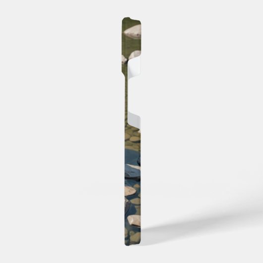 Origami duck iPhoneケース (左側面)