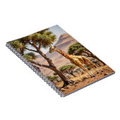 Origami Giraffe spiral ノートブック (右側)