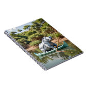 Origami Hippo On a Canoe ノートブック (右側)