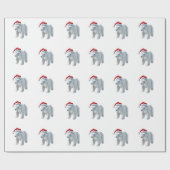 Origami holiday polar bears ラッピングペーパー (フラット)