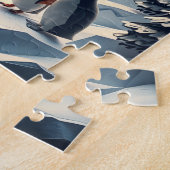 Origami holiday puzzle ジグソーパズル (側面)