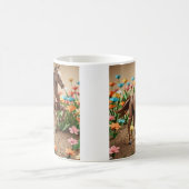 Origami Horse コーヒーマグカップ (中央)