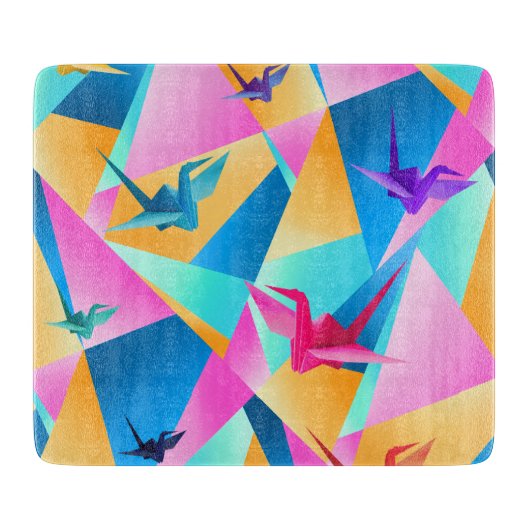 Origami Kaleidoscope カッティングボード (正面)
