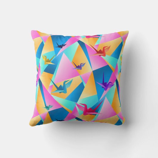 Origami Kaleidoscope クッション (裏面)