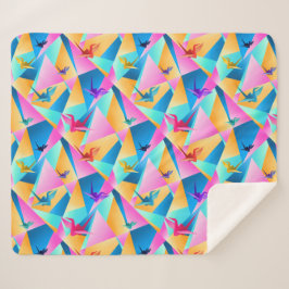 Origami Kaleidoscope シェルパブランケット