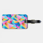 Origami Kaleidoscope ラゲッジタグ (裏面横)