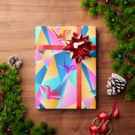 Origami Kaleidoscope ラッピングペーパー