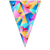 Origami Kaleidoscope Bunting バンティングフラッグ (第1の旗)