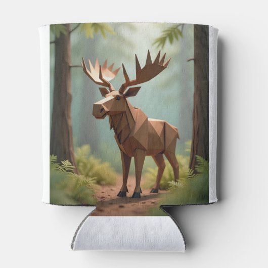 Origami Moose  缶クーラー (裏面)