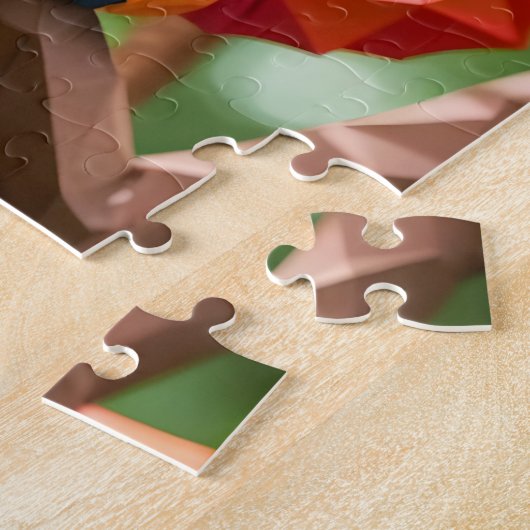 Origami Red Panda  ジグソーパズル (側面)