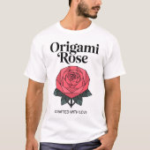 Origami Rose Tee Tシャツ (正面)