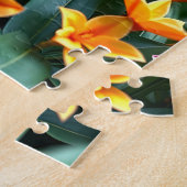 Origami Sloth climbing a tree in a luscious jungle ジグソーパズル (側面)