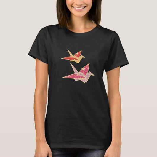 Origami Tsuru Tシャツ (正面)