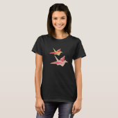 Origami Tsuru Tシャツ (正面フル)