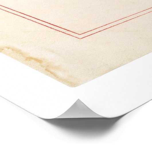 ORIGINAL 19th Amendment U.S. Constitution ポスター (角)