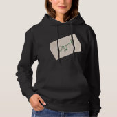 original 1 Black Women's Pullover Hoodie  パーカ (正面)