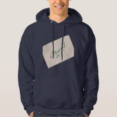 Original 1 Navy Blue Men's Adult Hoodie  パーカ (正面)