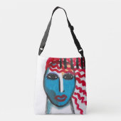 Original Abstract Art  クロスボディバッグ (裏面)