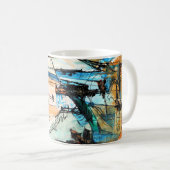 Original Acrylic Painting コーヒーマグカップ (正面右)