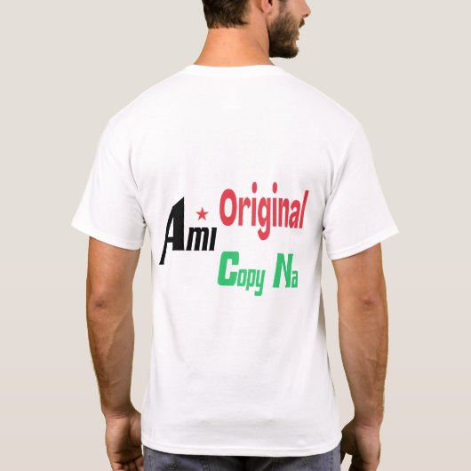 Original Ami Cope Na Tシャツ (裏面)
