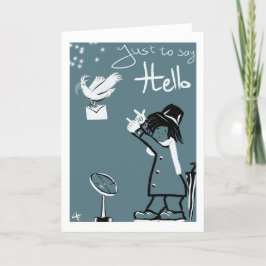 Original and unique Just to say Hello シーズンカード