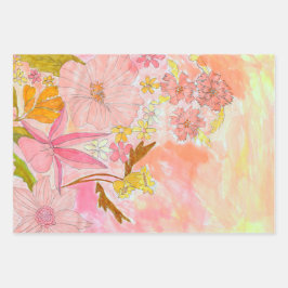 Original Art Artist Paintings Wrapping Collage ラッピングペーパーシート