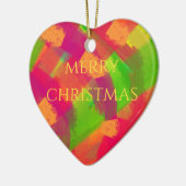 Original Art Design Christmas Ceramic Ornament セラミックオーナメント (左)