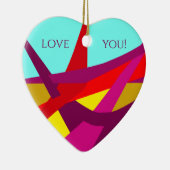 Original Art Design Christmas Ceramic Ornament セラミックオーナメント (右)