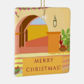Original Art Mexican Patio  セラミックオーナメント (右)
