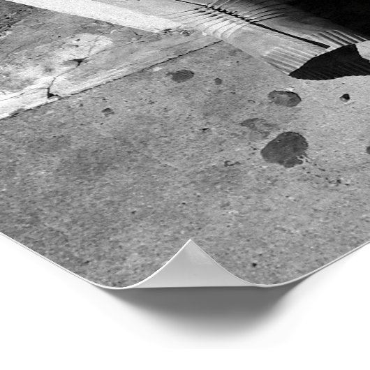 Original art: "neglect by default" ポスター (角)