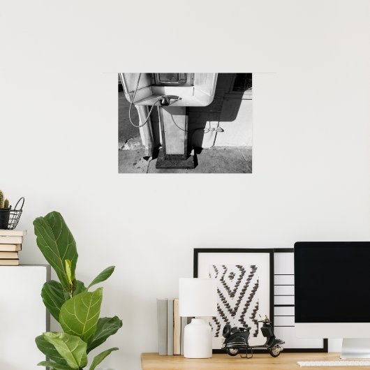 Original art: "neglect by default" ポスター (ホームオフィス)